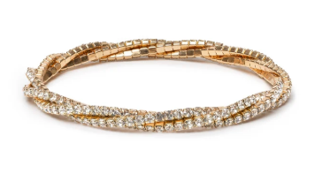 Diamante Twist Bracelet