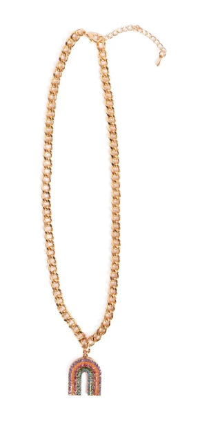 Somewhere Over the Rhinestone Necklace