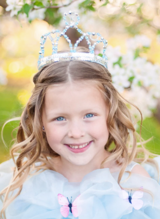Blue Beauty Tiara