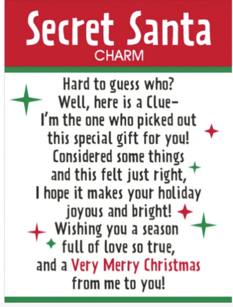 Charm-Secret Santa Charm