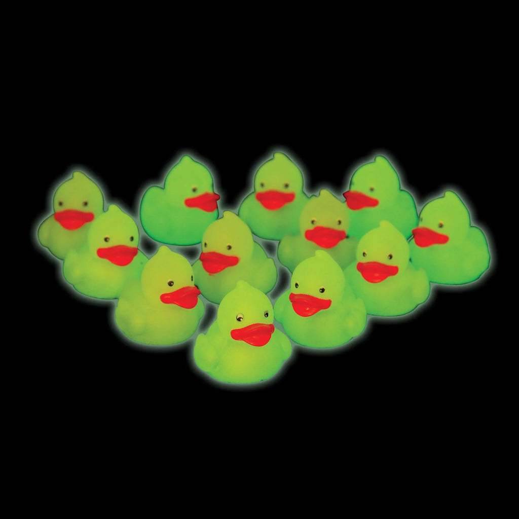 Glow Mini Ducks in Bins