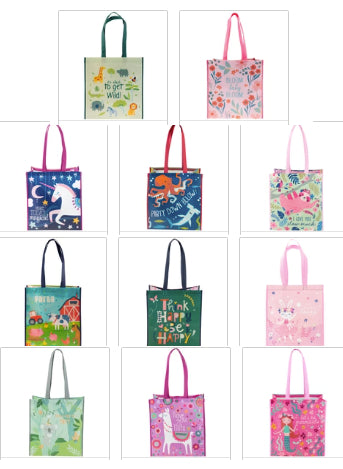Recycled Gift Bags Large Assorted