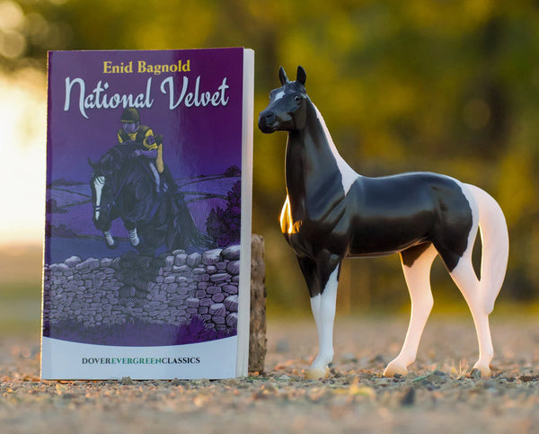 National Velvet Horse & Book