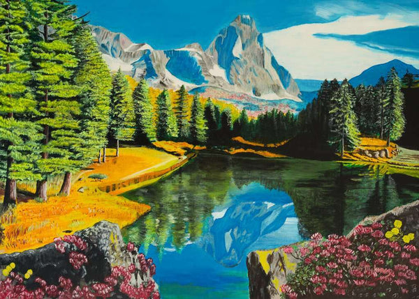 Rocky Mountain Reflections 300pc
