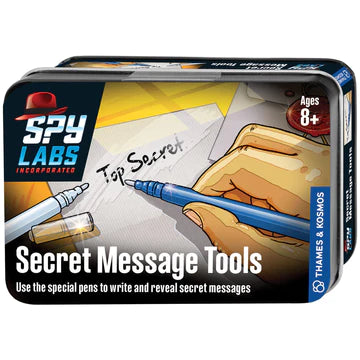 Secret Message Tools Tin