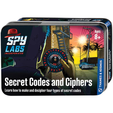 Secret Codes and Ciphers Tin