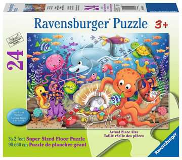 Fishie's Fortune 24pc floor puzzle