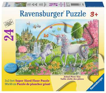 Prancing Unicorn 24 piece Floor Puzzle Ravensburger