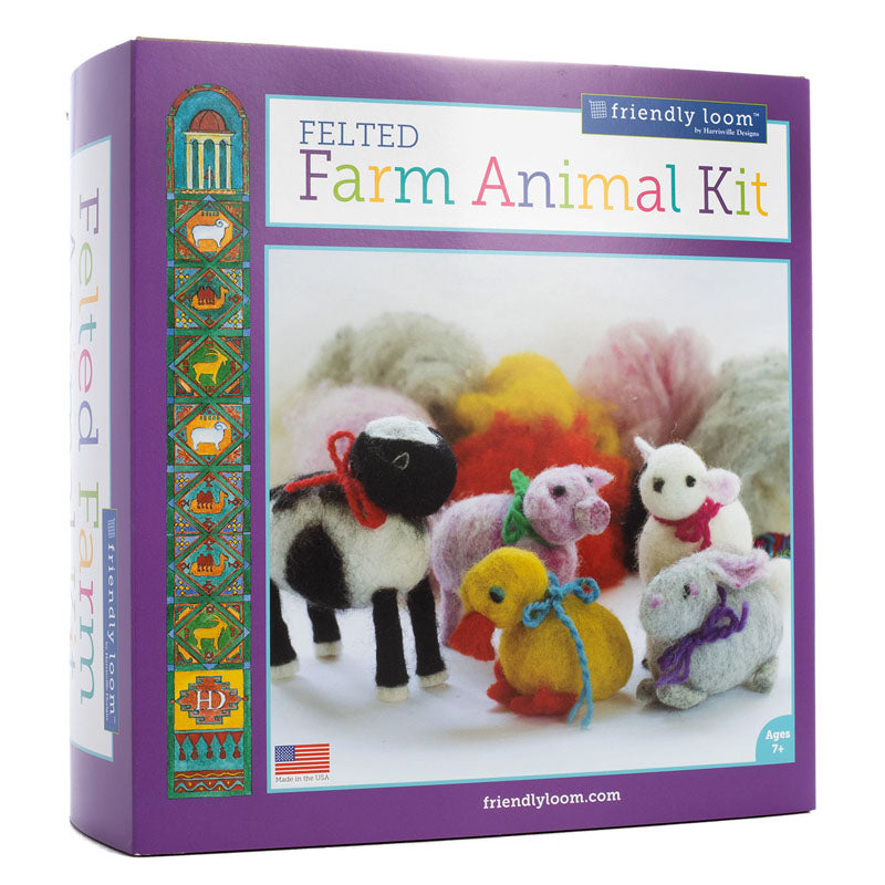 Felted Farm Animal Kit
