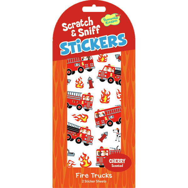 Fire Truck Scratch & Sniff Stk