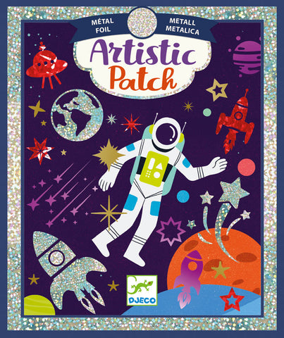 Cosmos Artistic Patch Metal