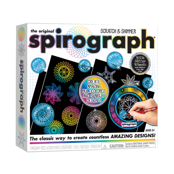 Spirograph Scratch & Shimmer