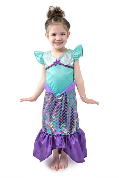Purple Sparkle Mermaid Dress - XL