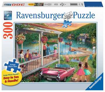 Summer At the Lake 300 Piece Large Format Ravensburger