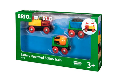 Action Train Battery Operated Brio