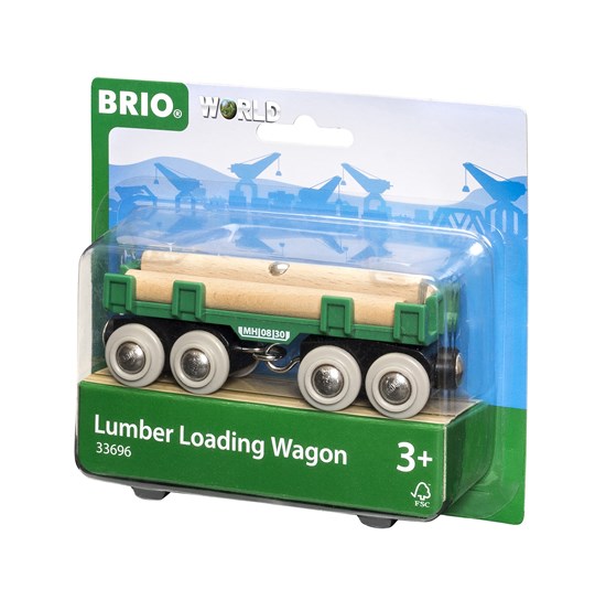 Lumber Loading Wagon Brio
