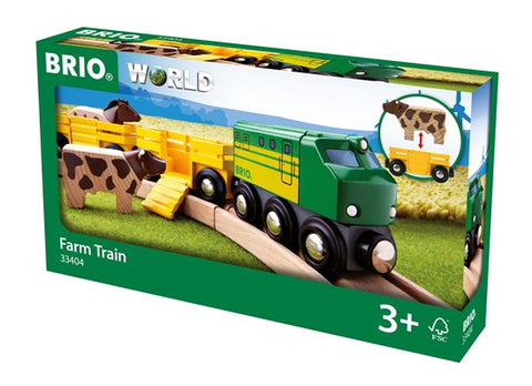 Farm Train Set Brio
