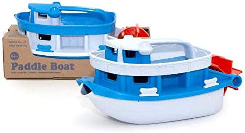 Paddle Boat Green Toy