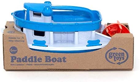 Paddle Boat Green Toy