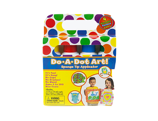 4-Pack Rainbow Do-A-Dot