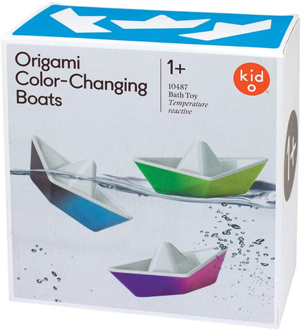 Origami Boats Color Changing