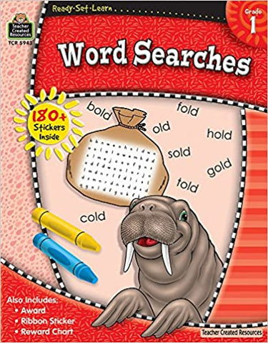 Word Searches Grade 1
