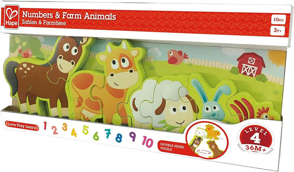 Numbers & Farm Animals Puzzle