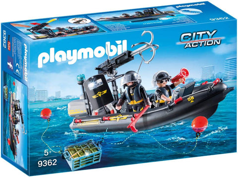Tactical Unit Boat Playmobil