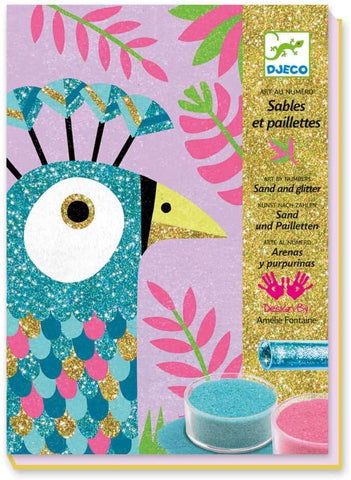 Dazzling Birds Colored Sands