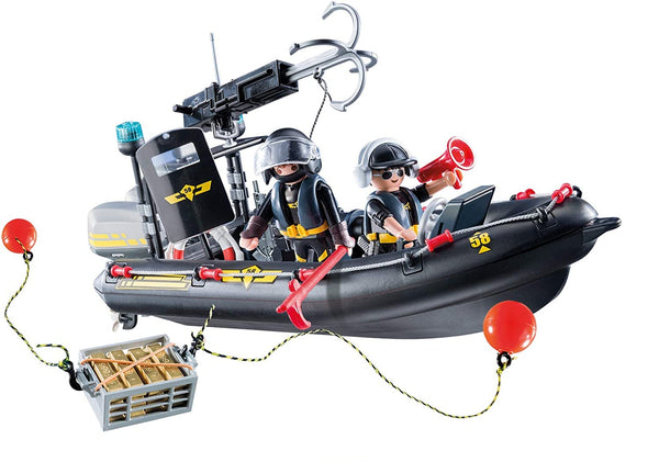 Tactical Unit Boat Playmobil