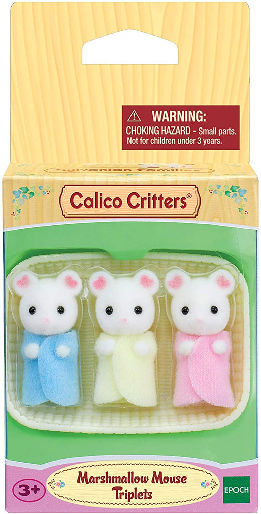 Marshmallow Mouse Triple Calico Critters