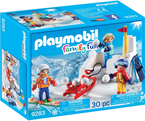 Snowball Fight Playmobil