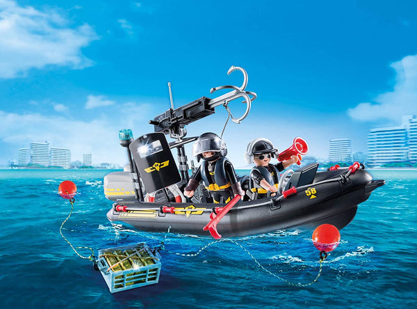 Tactical Unit Boat Playmobil