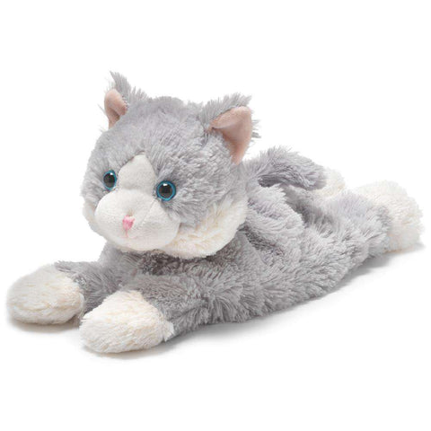 Grey Cat Laying Warmie
