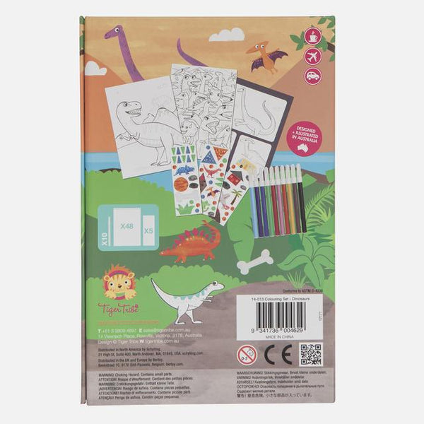Coloring Set - Dinosaur
