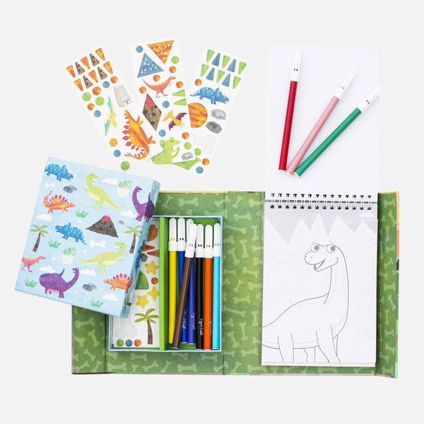 Coloring Set - Dinosaur