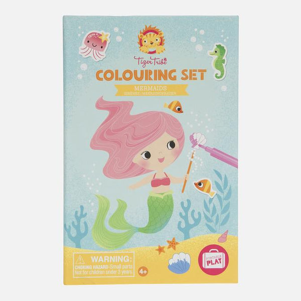 Coloring Set - Mermaid