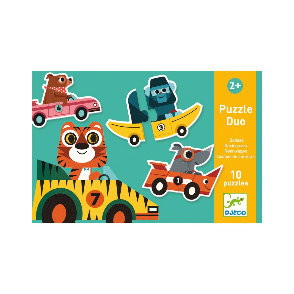 Duo Racing Cars Puzzle