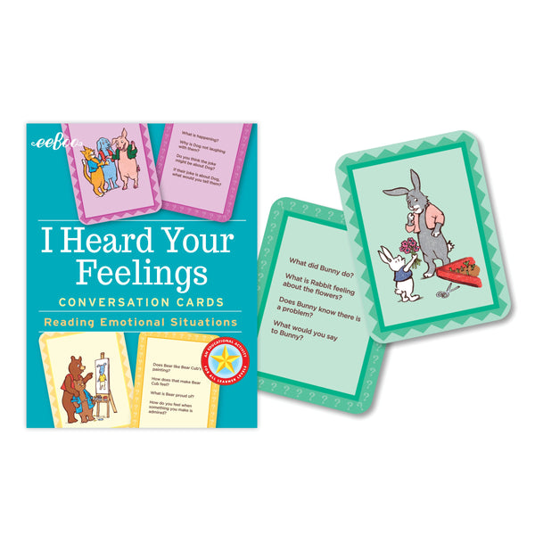 I Heard Your Feelings Flash Cards