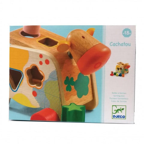 Cachatou Cow Shape Sorting Box