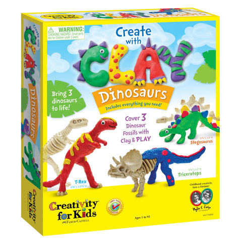 Create With Clay Dinos