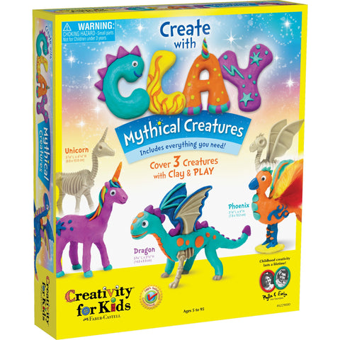 Create With Clay Mythical Creatures
