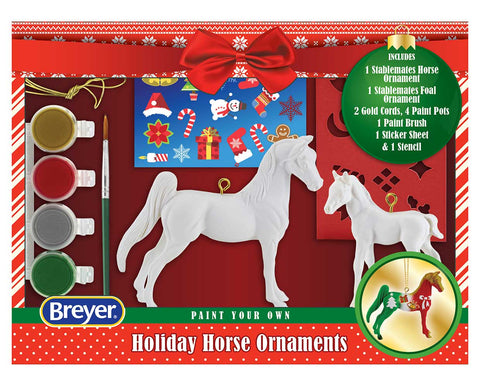 Paint Your Own Horse Ornament
