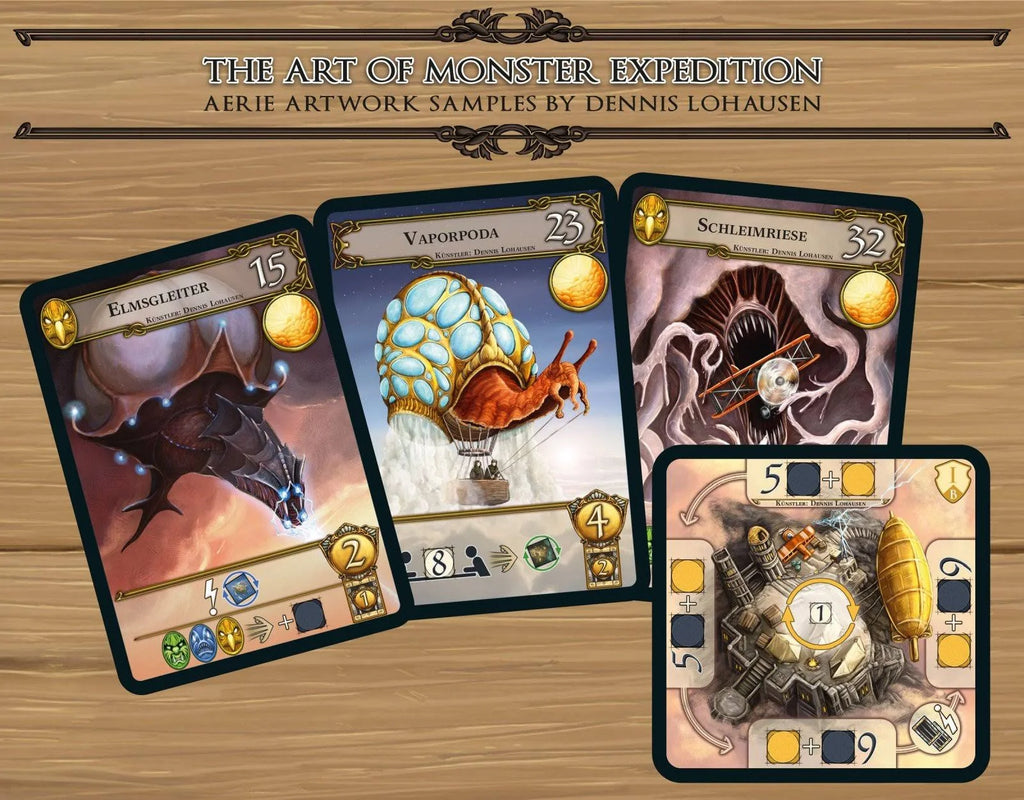 AMIGO Alexander Pfister's Monster Expedition – Dice-Rolling Game for Ages  12+