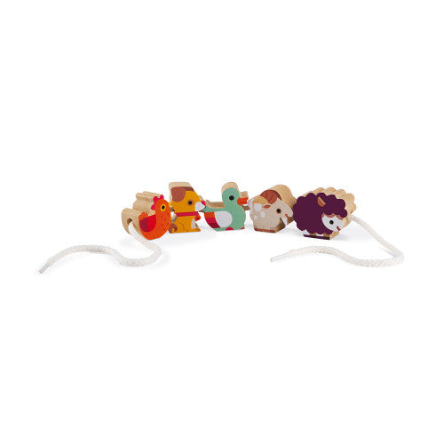 Stringable Farm Animal Beads
