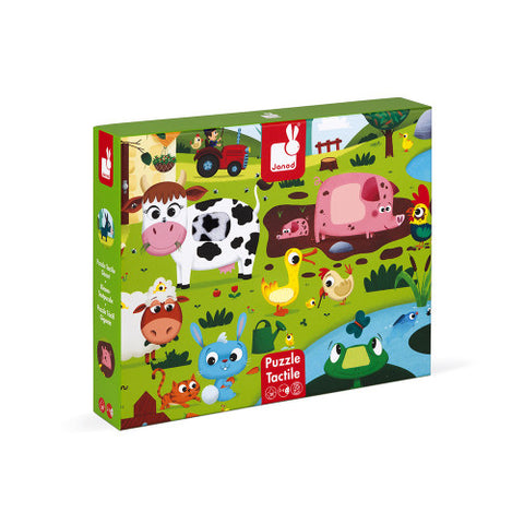 Farm Animal Tactile Puzzle 20 PC