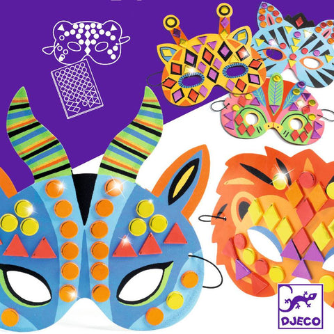 Jungle Animal Masks DIY