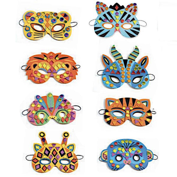 Jungle Animal Masks DIY